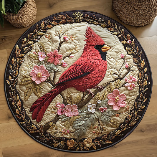 Blossoms And Blessings WY0804049CL Quilted Round Mat