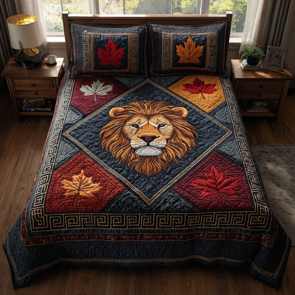 Autumn Regal Lion CW1308033CL Duvet Cover Set