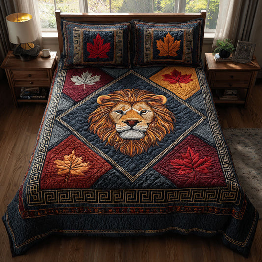 Autumn Regal Lion CW1308033CL Duvet Cover Set