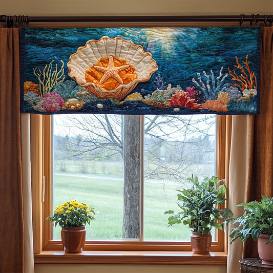 Sunstar Sanctuary WY1407014CL Quilted Valance