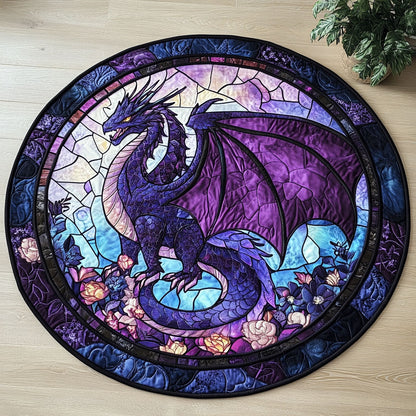 Magic Dragon CW1406019CL Quilted Round Mat
