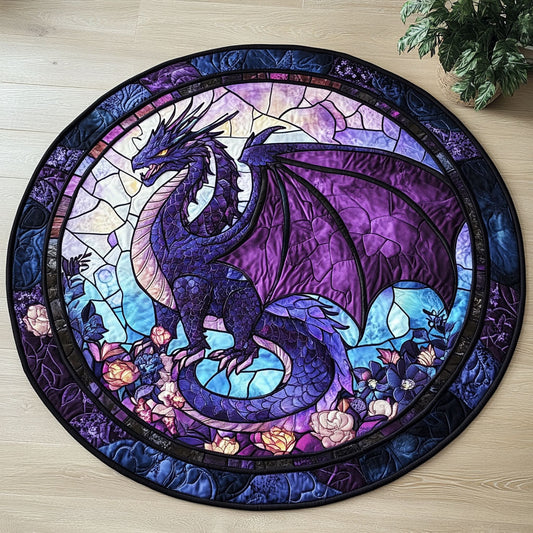 Magic Dragon CW1406019CL Quilted Round Mat
