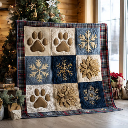 Christmas Paws CW0511032CL Quilt