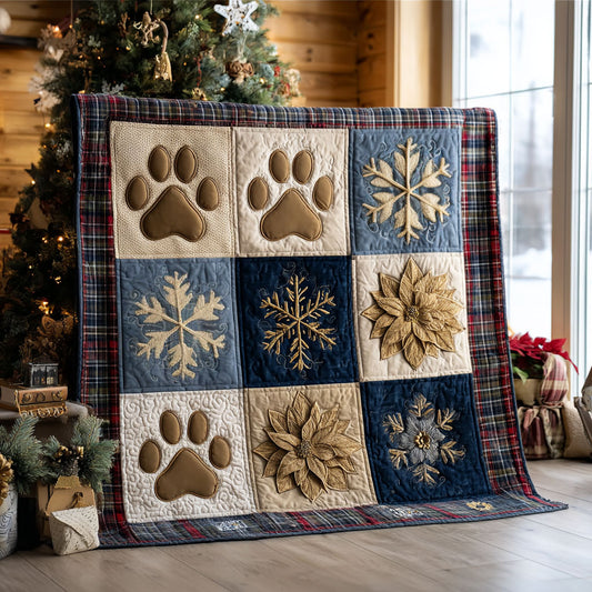 Christmas Paws CW0511032CL Quilt