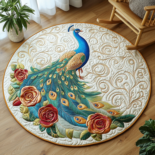 Peacock XR2103002CL Quilted Round Mat