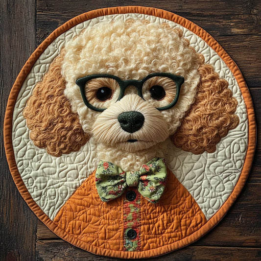 Smarty Paws CP1706027CL Quilted Round Mat