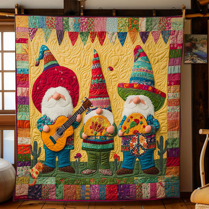 Sombrero Gnomes WN2312044CL Quilt