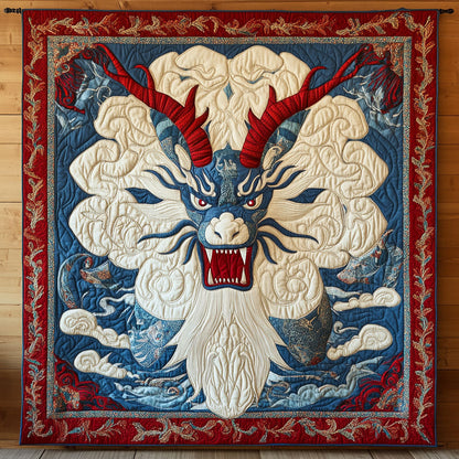 Red Horned Dragon CW2107030CL Quilt