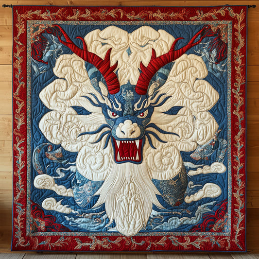 Red Horned Dragon CW2107030CL Quilt