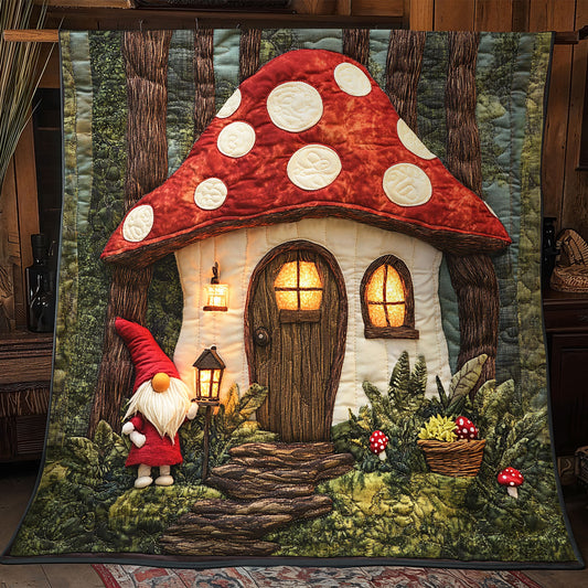 Mushroom House CM1004021CL Quilt