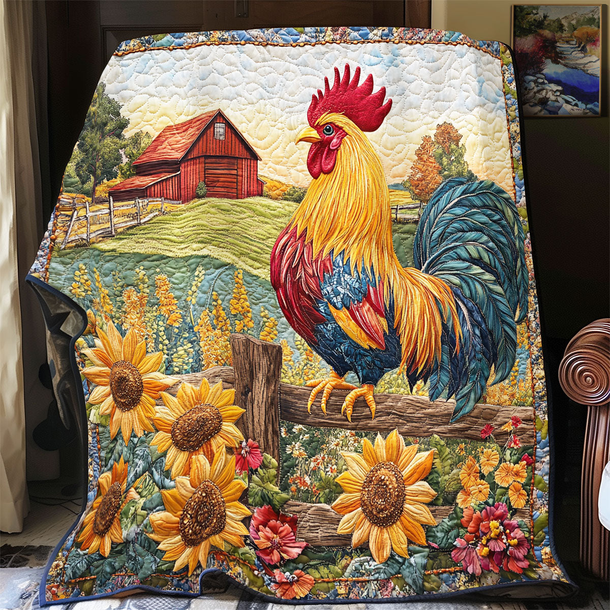 Sunflower Tiger WX0805037CL Quilt