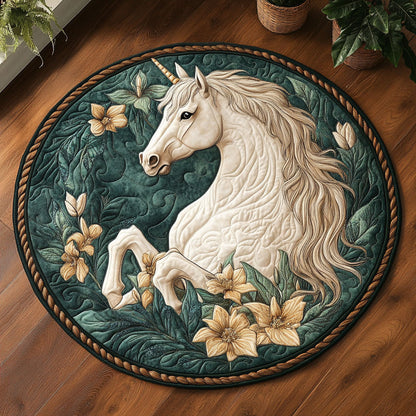 Charming Horse WX2005008CL Quilted Round Mat