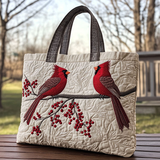 Crimson Pair CP2409030CL Quilted Tote Bag