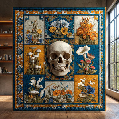 Skull Garden CW1208069CL Quilt