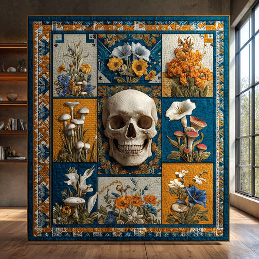 Skull Garden CW1208069CL Quilt