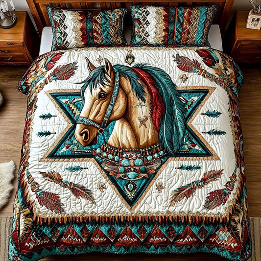 Native Star Horse WY2101010CL Duvet Cover Set