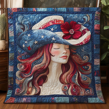 Patriot Pretty Girl WX1306028CL Quilt