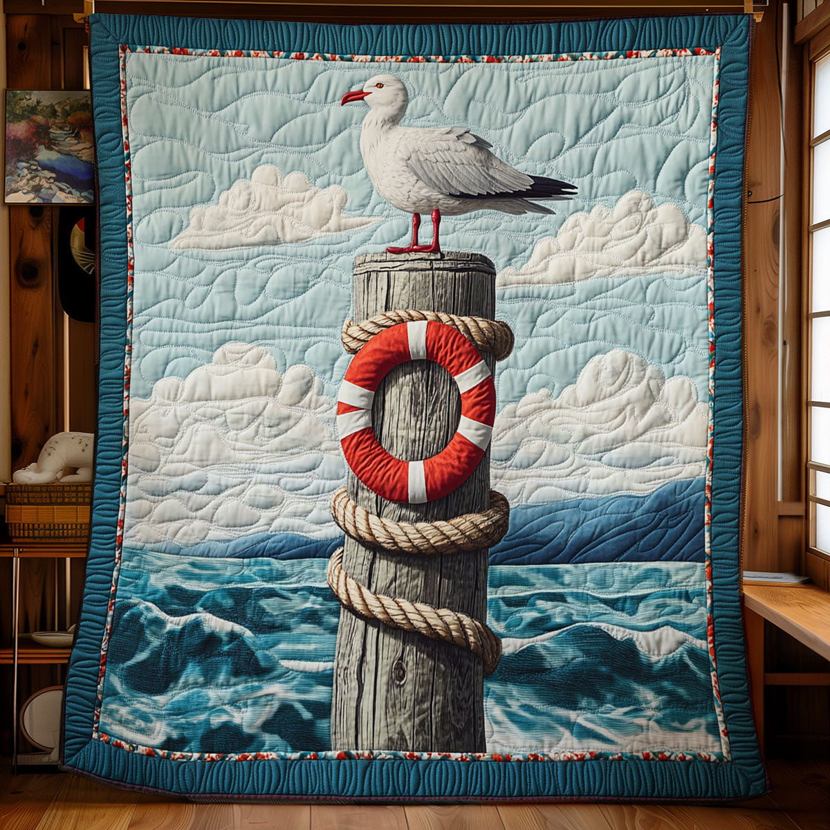 Captain Gull WY2403004CL Quilt