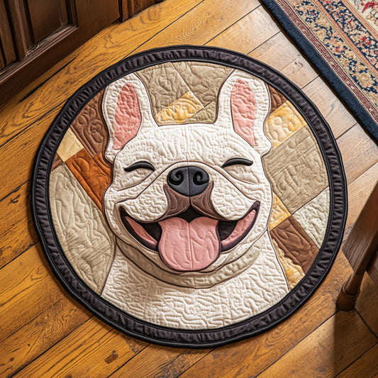 Cheerful Tail CP0407050CL Quilted Round Mat