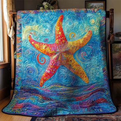 Dancing Starfish WN2503063CL Quilt