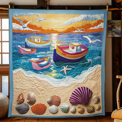 Coastal Sunset CP1804117CL Quilt
