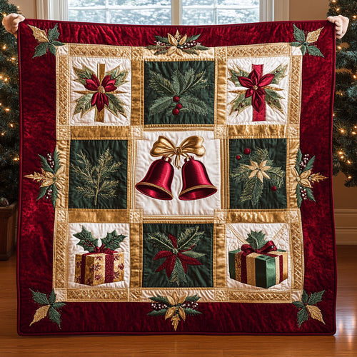 Peaceful Christmas Bells WN0309069CL Quilt
