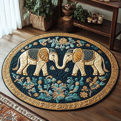Regal Elephant CW2508037CL Quilted Round Mat
