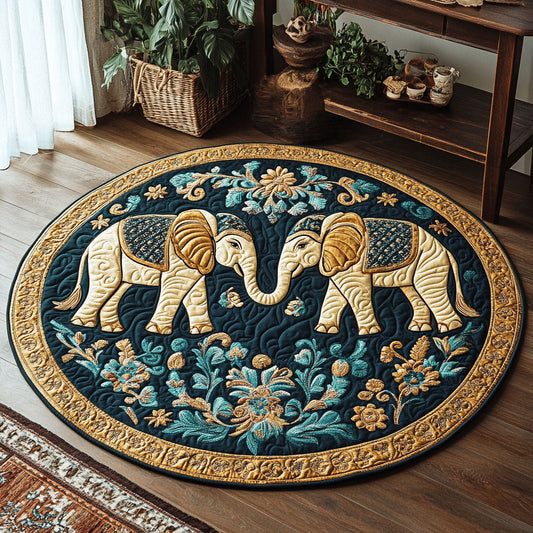 Regal Elephant CW2508037CL Quilted Round Mat