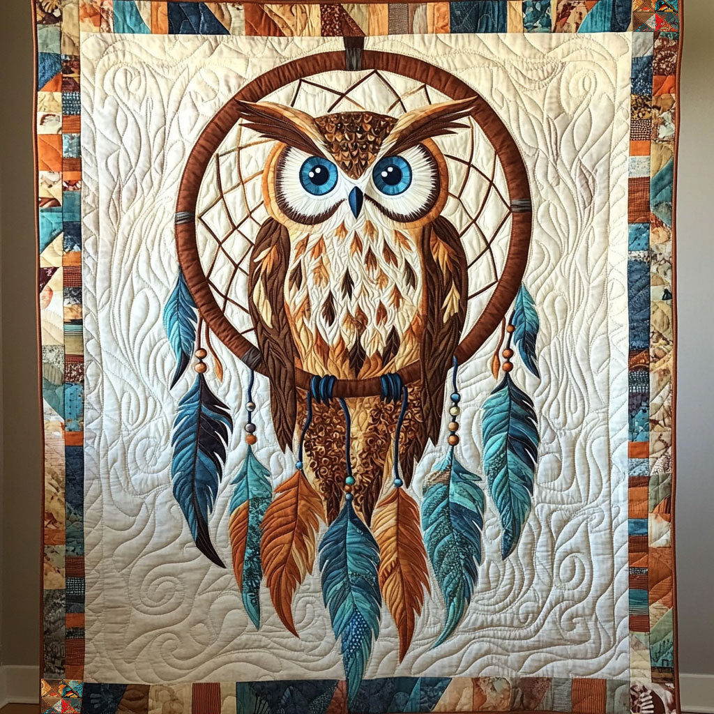 Native Owl WJ1312026CL Quilt