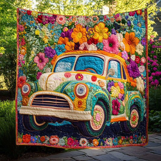 Dream Hippie Car WN0609017CL Quilt