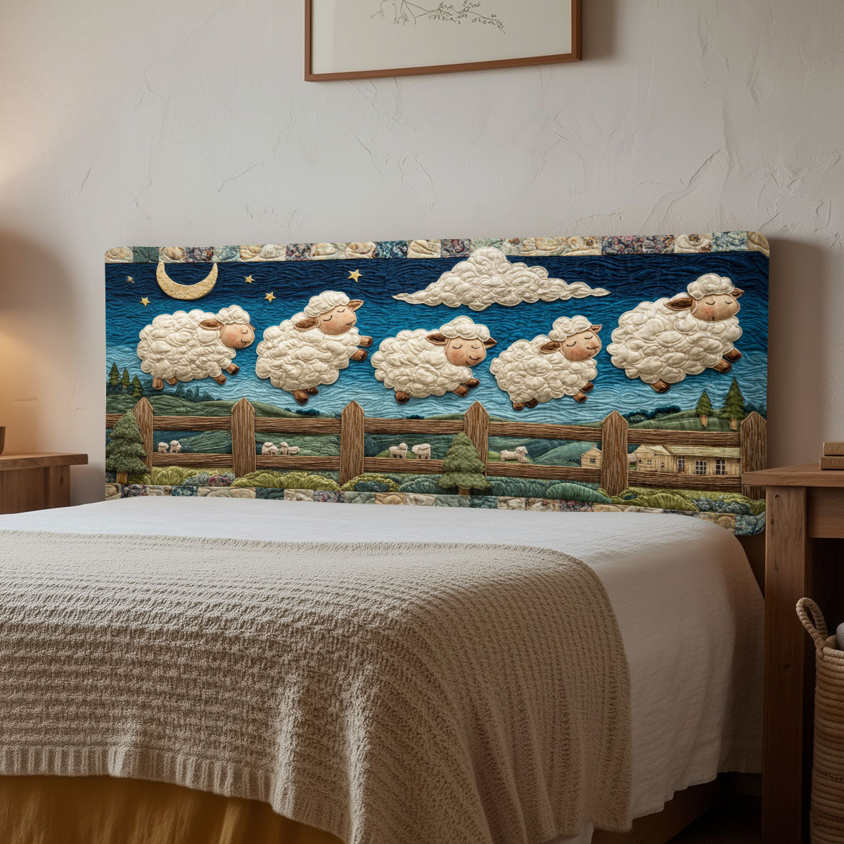 Cloudy Pasture CP1212042CL Quilted Headboard Slipcover