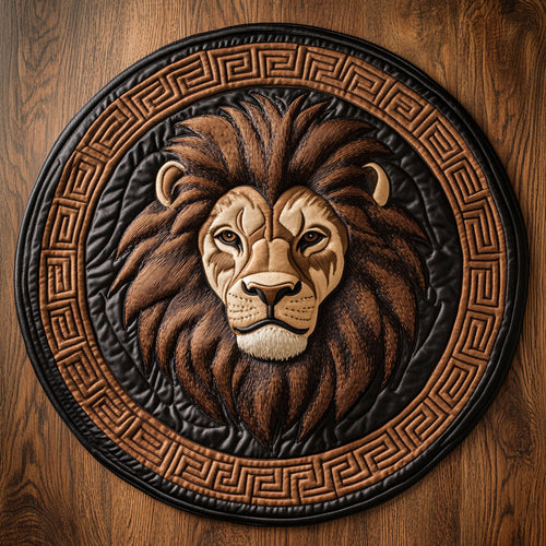 Zenith Lion WN1807103CL Quilted Round Mat