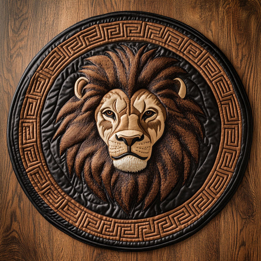 Zenith Lion WN1807103CL Quilted Round Mat
