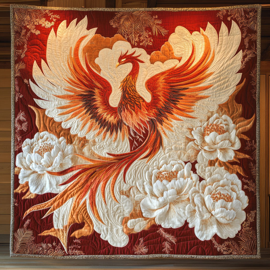 Eternal Phoenix Bloom CW2107013CL Quilt