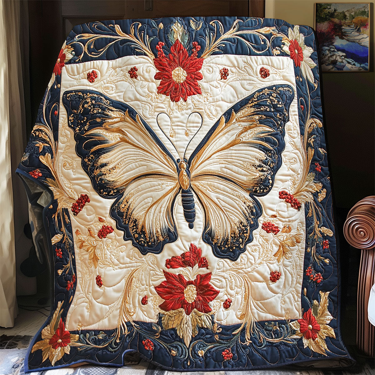 Butterfly WY0201028CL Quilt