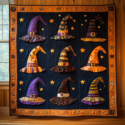 Haunted Hats CP2608014CL Quilt