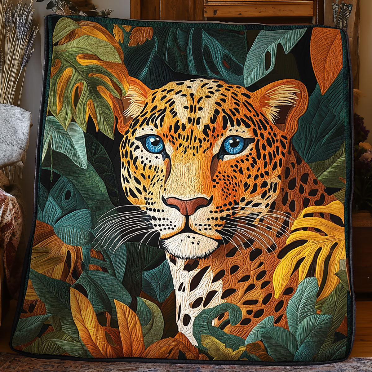 Leopard Forest WX0805022CL Quilt
