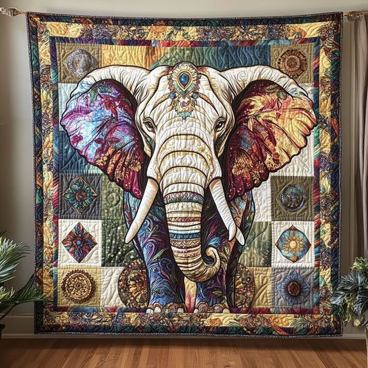 Abstract Elephant CQ1306005CL Quilt