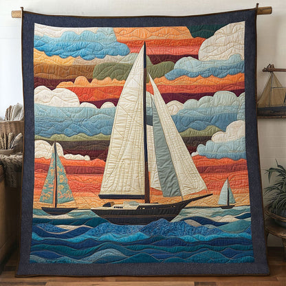 Drift Sailboat WN0501016CL Quilt
