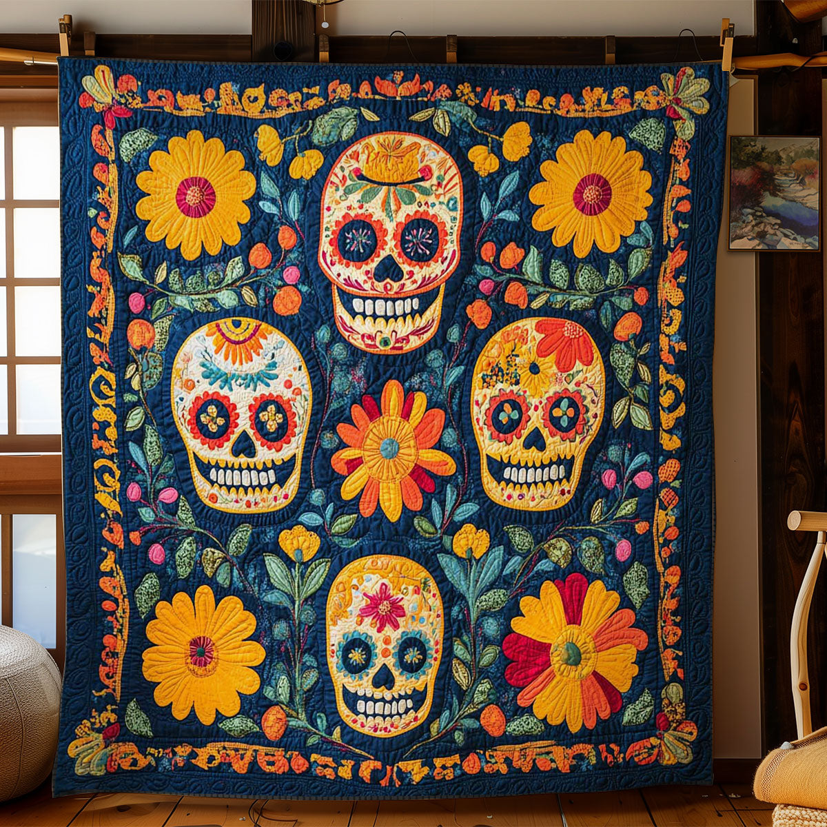 Skull Of Remembrance WN1001003CL Quilt