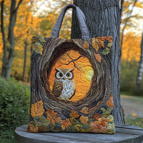 Guardian Of The Forest XR0710005CL Quilted Tote Bag