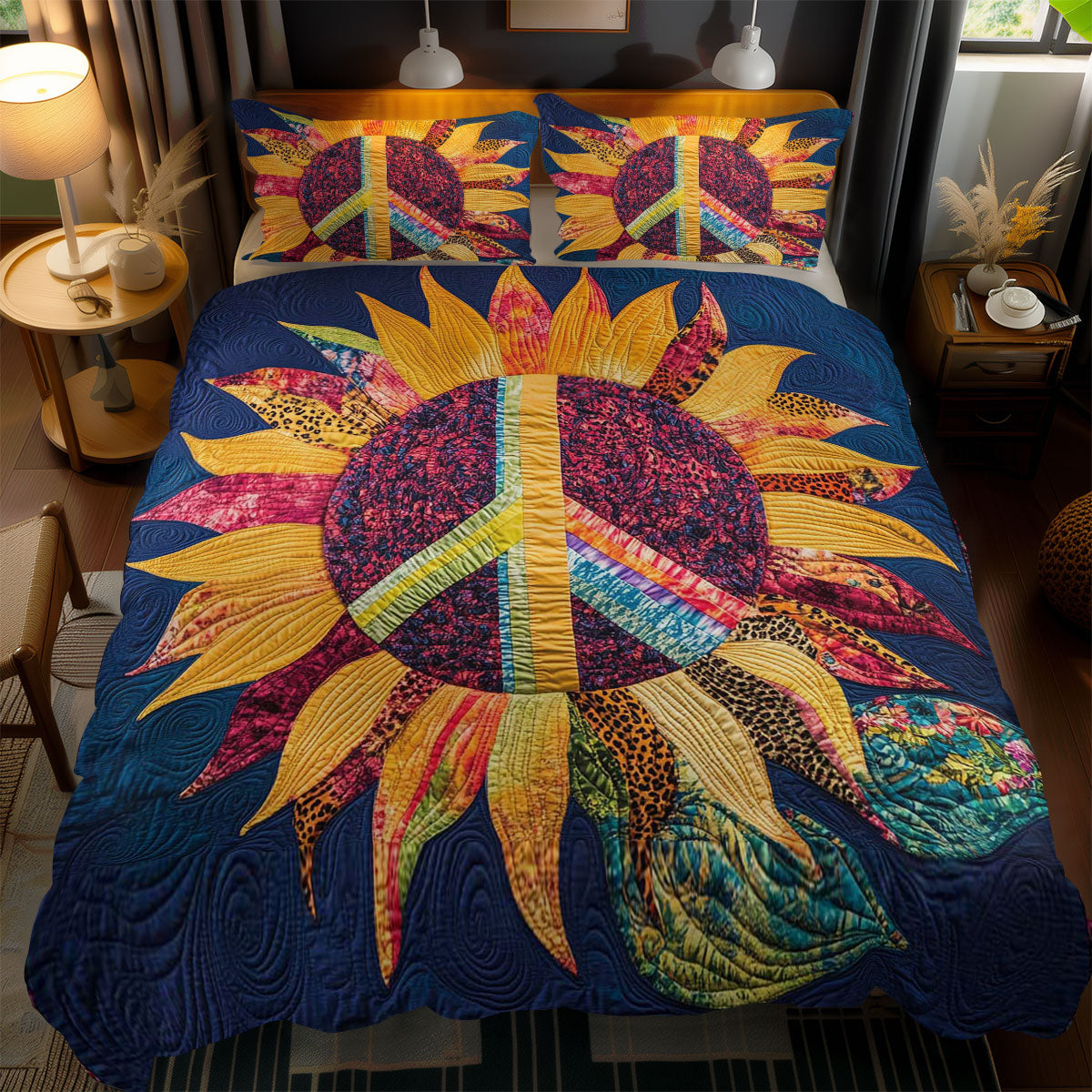 Sunflower Peace Spirit WN1701155CL Duvet Cover Set