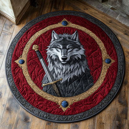 Wolf And Saber CP3007053CL Quilted Round Mat