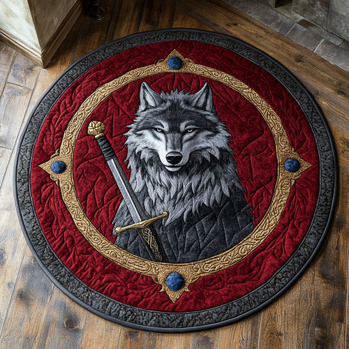 Wolf And Saber CP3007053CL Quilted Round Mat