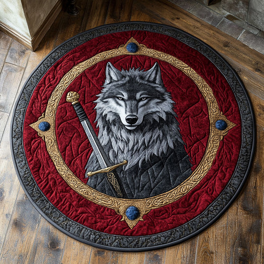 Wolf And Saber CP3007053CL Quilted Round Mat