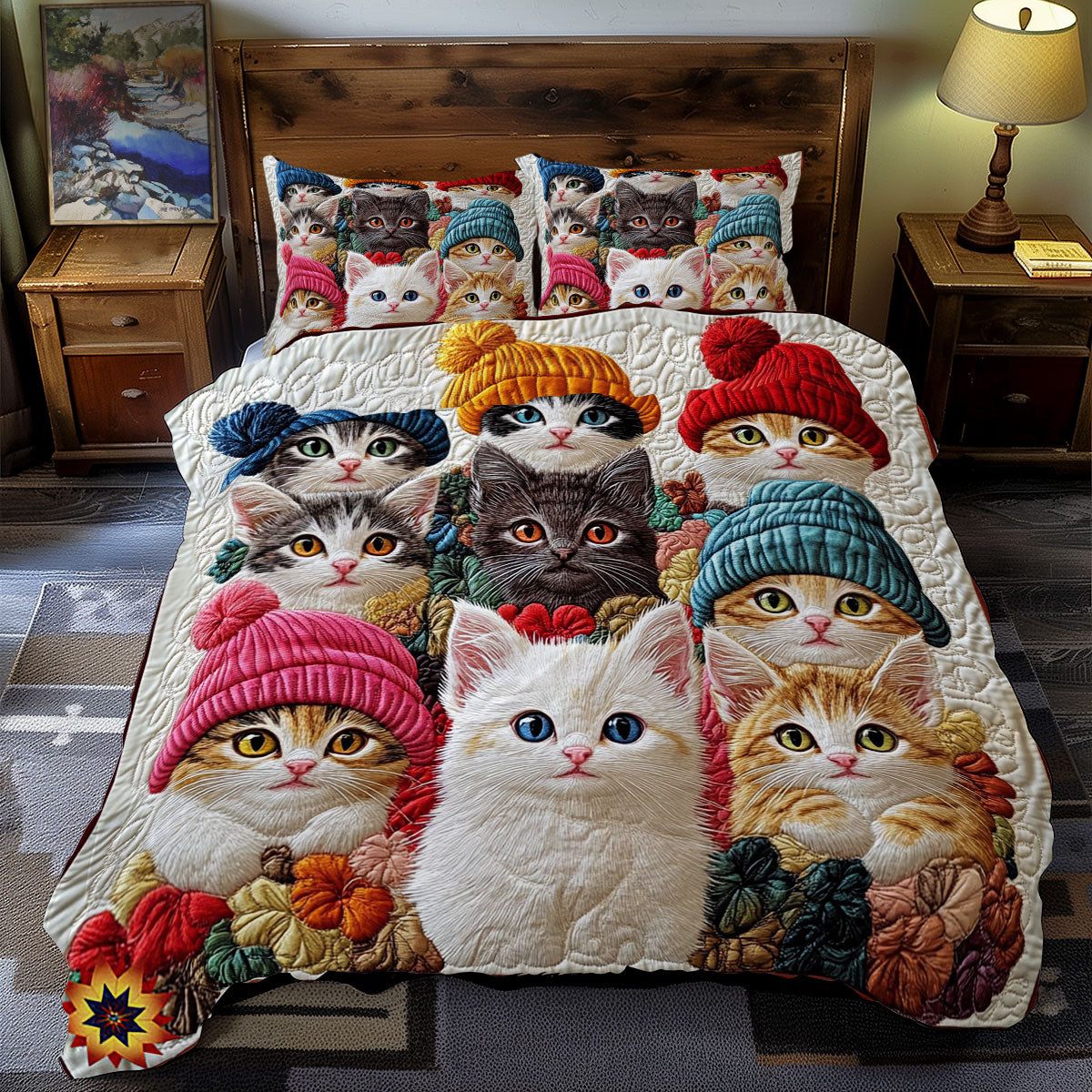 Winter Cat WY0612077CL Duvet Cover Set