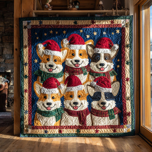 Snuggle Corgi CW1109071CL Quilt