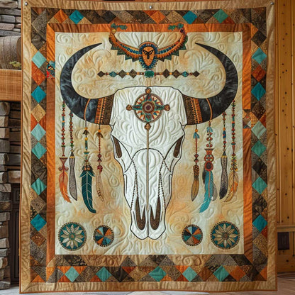 Sacred Western Skull WN1710033CL Quilt