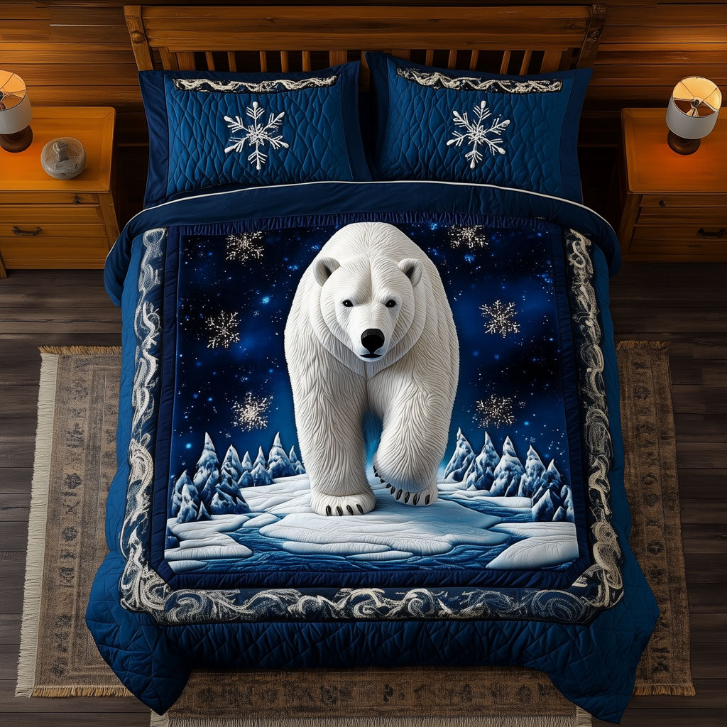 Majestic Polar Bear XK1909003CL Duvet Cover Set