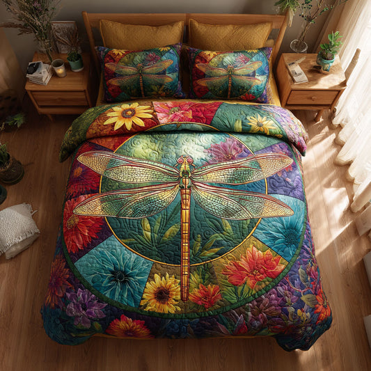 Dragonfly Petal Dance CW2108020CL Duvet Cover Set